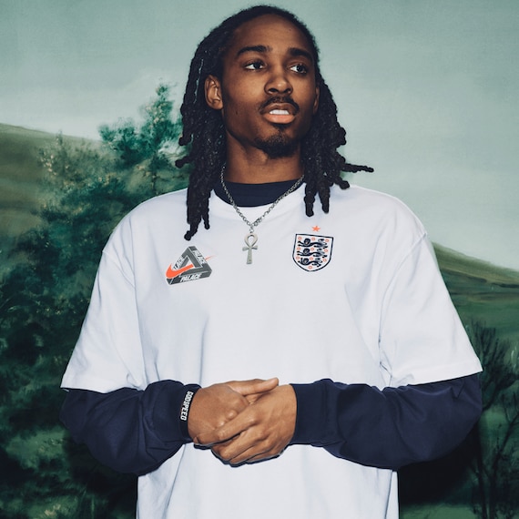 England Nike x Palace Premium T-Shirt - White
