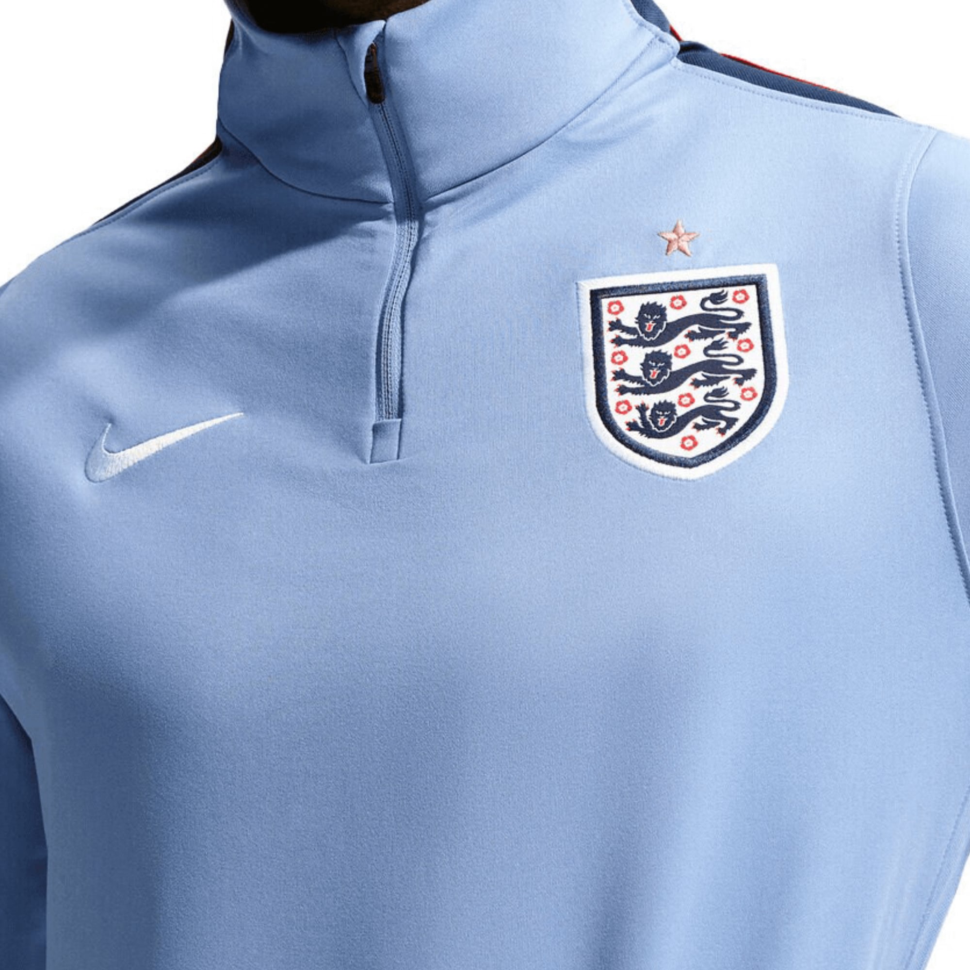 England Nike Strike Drill Training Top - Blue
